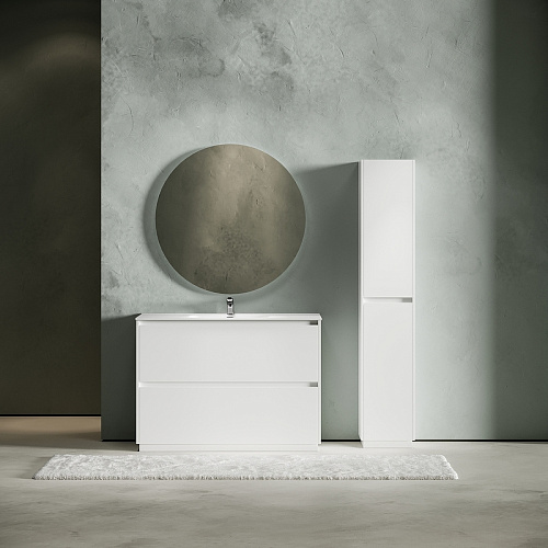 Тумба под раковину SANCOS Libra LB120F-1W Floor 1190х450х840 напольная, белый глянец, напольная Тумба под раковину SANCOS Libra LB120F-1W Floor 1190х450х840 напольная, белый глянец, напольная