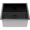 Кухонная мойка Paulmark LASSAN 44 UN LA44-MBN, матовый черный NANO-PVD, 440х440мм Кухонная мойка Paulmark LASSAN 44 UN LA44-MBN, матовый черный NANO-PVD, 440х440мм