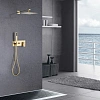 Душевая система ABBER Daheim AF8218G скрытого монтажа без излива, золото матовое Душевая система ABBER Daheim AF8218G скрытого монтажа без излива, золото матовое