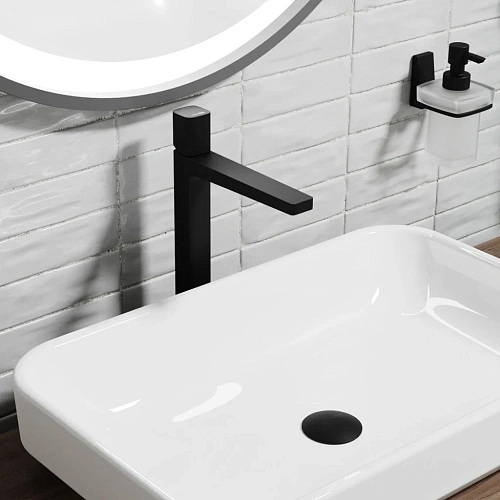 Смеситель для раковины WasserKRAFT Nuthe 9103H черный Смеситель для раковины WasserKRAFT Nuthe 9103H черный