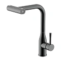 Смеситель для кухни Splenka S206.49.09 с выдвижным изливом, графит Смеситель для кухни Splenka S206.49.09 с выдвижным изливом, графит