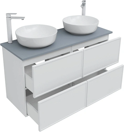 Тумба под раковину Aquanet Арт 60 белый матовый 00313254 напольная/подвесная Тумба под раковину Aquanet Арт 60 белый матовый 00313254 напольная/подвесная