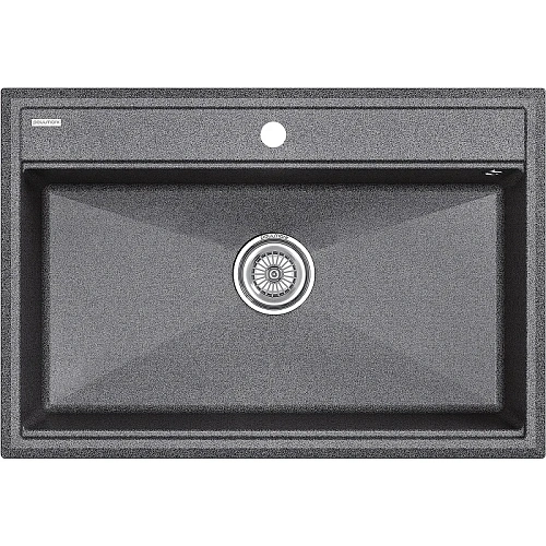 Кухонная мойка Paulmark STEPIA 80 PM117551-DG, графит, 750х510 Кухонная мойка Paulmark STEPIA 80 PM117551-DG, графит, 750х510