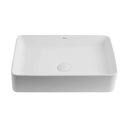 Раковина ABBER Rechteck AC2207MW накладная, белая матовая Раковина ABBER Rechteck AC2207MW накладная, белая матовая