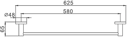 Полотенцедержатель Haiba HB8713 Полотенцедержатель Haiba HB8713