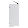 Картинка анонса товара «душевая перегородка am.pm x-joy w94wi-90-f1-bte 90x195, стекло прозрачное 6 мм с покрытием, профиль черный»