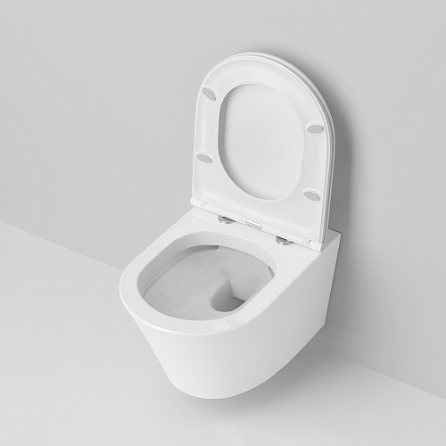 Унитаз подвесной Ambassador Ritz 233K19003RS (530x360x350) безободковый с сиденьем Унитаз подвесной Ambassador Ritz 233K19003RS (530x360x350) безободковый с сиденьем