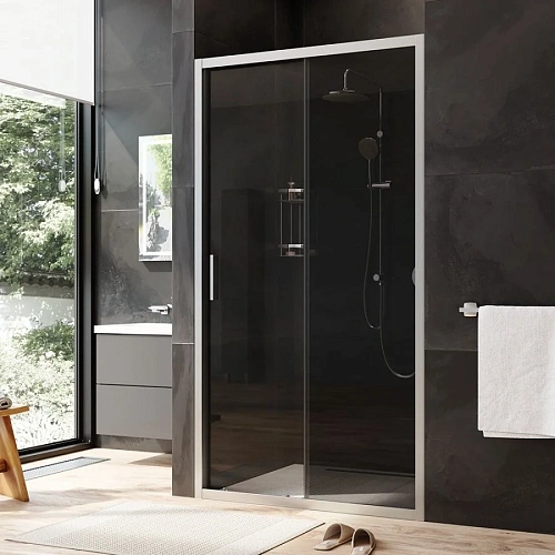 Душевая дверь AM.PM Gem W90G-110-1-195MG 110х195, стекло тонированное, профиль хром матовый Душевая дверь AM.PM Gem W90G-110-1-195MG 110х195, стекло тонированное, профиль хром матовый