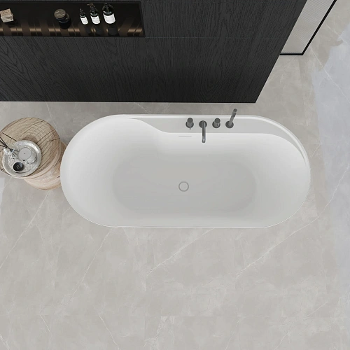 Ванна отдельностоящая AQUAme AQM3505MW-R белый Ванна отдельностоящая AQUAme AQM3505MW-R белый