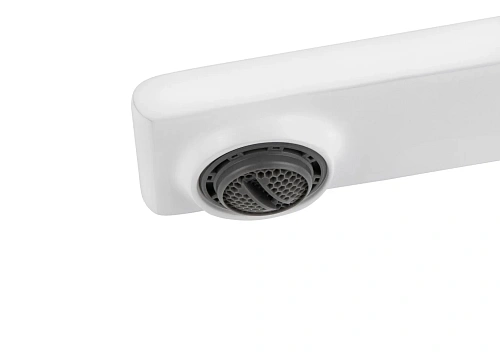 Смеситель для раковины Kaiser Serio белый матовый 05411-4 Смеситель для раковины Kaiser Serio белый матовый 05411-4