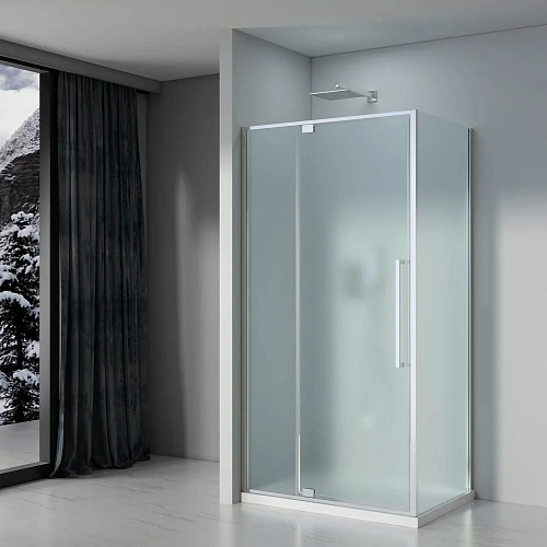 Душевой уголок Black&White S818 CF (1000х800х1950) 818100CF Душевой уголок Black&White S818 CF (1000х800х1950) 818100CF