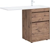 Тумба с раковиной Aquanet Токио 120 R 00335588 напольная, дуб веллингтон