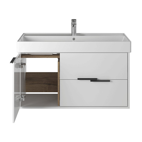 Тумба под раковину BRIZ Сохо т120-100 под раковину Виллис 244 03-20100-17 00 БЕЛ белый Тумба под раковину BRIZ Сохо т120-100 под раковину Виллис 244 03-20100-17 00 БЕЛ белый