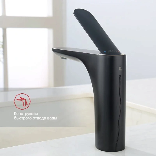 Смеситель для раковины Raglo R21.10.06, черный Смеситель для раковины Raglo R21.10.06, черный