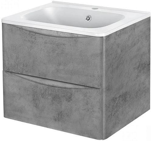 Тумба под раковину Vincea Paola 60 Beton VMC-2P600BT Тумба под раковину Vincea Paola 60 Beton VMC-2P600BT