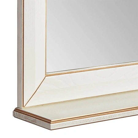 Зеркало Aquaton Беатриче 105 слоновая кость с патиной 1A187302BEM60 Зеркало Aquaton Беатриче 105 слоновая кость с патиной 1A187302BEM60