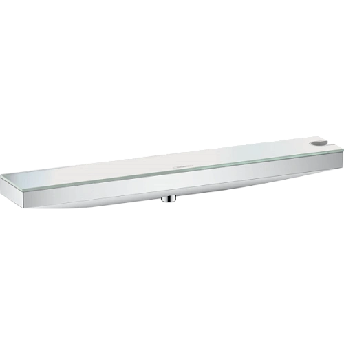 Шланговое подключение Hansgrohe Rainfinity Porter 500 с полкой правый 26858000, хром Шланговое подключение Hansgrohe Rainfinity Porter 500 с полкой правый 26858000, хром