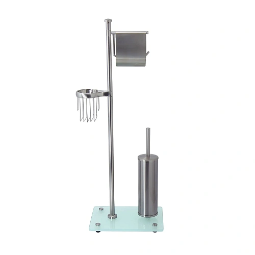Стойка аксессуаров WasserKRAFT K-1264NICKEL никель Стойка аксессуаров WasserKRAFT K-1264NICKEL никель