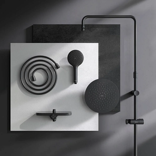 Душевая система AM.PM Like F0780222 верхний душ 220мм, штанга 1030-1460 мм Душевая система AM.PM Like F0780222 верхний душ 220мм, штанга 1030-1460 мм