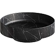 Раковина Boheme Corian 400x130 Nero Marquina 801-NM накладная Раковина Boheme Corian 400x130 Nero Marquina 801-NM накладная