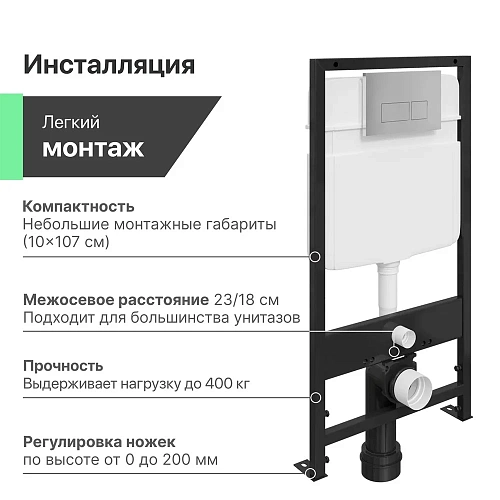 Комплект Унитаз подвесной STWORKI Монтре SETK3204-2616 безободковый, с микролифтом + Система инсталл 559949 Комплект Унитаз подвесной STWORKI Монтре SETK3204-2616 безободковый, с микролифтом + Система инсталл 559949