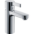 Детальная картинка товара «смеситель для раковины hansgrohe metris s со сливным гарнитуром, хром 31060000»