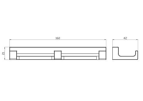 Крючок Wonzon & Woghand глянцевое золото (WW-9135-LG) Крючок Wonzon & Woghand глянцевое золото (WW-9135-LG)