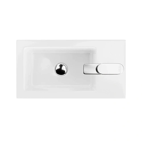Раковина Kerama Marazzi LATO встраиваемая сверху 50, белая глянцевая LA.wb.50 Раковина Kerama Marazzi LATO встраиваемая сверху 50, белая глянцевая LA.wb.50