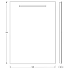 Зеркало EVOFORM Ledline BY 2102 со встроенным LED-светильником 3,5 W 55х75 cм Зеркало EVOFORM Ledline BY 2102 со встроенным LED-светильником 3,5 W 55х75 cм