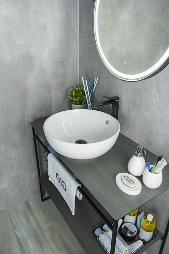 Раковина Gid N9003a 51103 накладная белая 43x43x17.5 Раковина Gid N9003a 51103 накладная белая 43x43x17.5