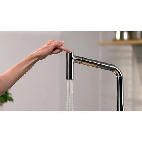 Смеситель для кухни hansgrohe Metris 14820000 Смеситель для кухни hansgrohe Metris 14820000