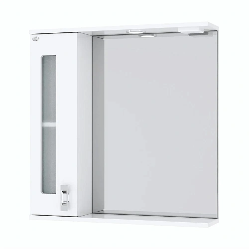 Зеркальный шкаф Onika КРИСТАЛЛ 67.02 левый 206705 Зеркальный шкаф Onika КРИСТАЛЛ 67.02 левый 206705