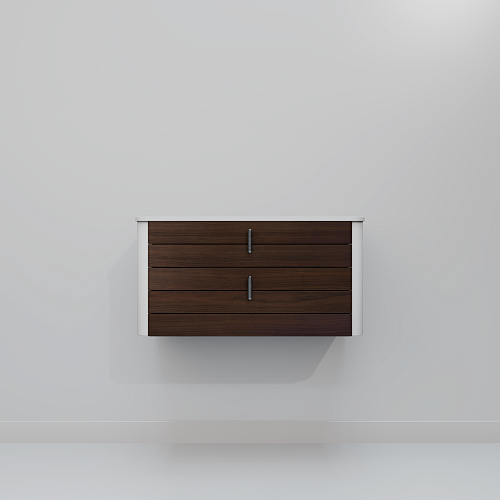 Тумба с раковиной ArtDecco Gabriella 80 AGB08W24S100 черный орех Тумба с раковиной ArtDecco Gabriella 80 AGB08W24S100 черный орех