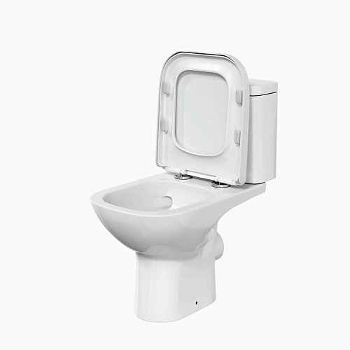 Унитаз напольный Taliente Elegia Vortex EG25065 белый, с бачком и крышкой микролифт Унитаз напольный Taliente Elegia Vortex EG25065 белый, с бачком и крышкой микролифт