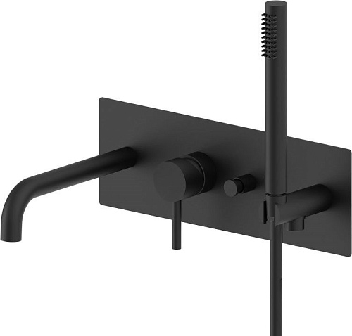 Смеситель для ванны Paffoni Light LIG001NO (с внутренней частью) Смеситель для ванны Paffoni Light LIG001NO (с внутренней частью)