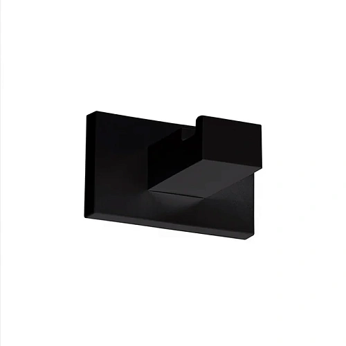 Крючок Colombo Look BLC27.NM одинарный, черный матовый Крючок Colombo Look BLC27.NM одинарный, черный матовый