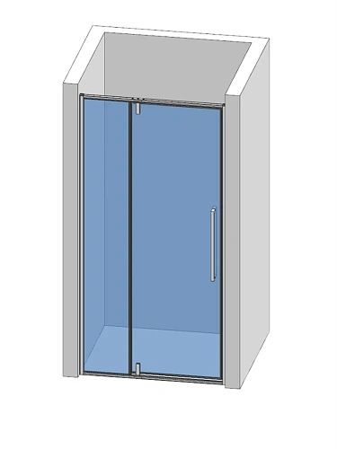 Душевая дверь AQUAme AQM7108-9 900x1950мм стекло 6мм, цвет профиля хром Душевая дверь AQUAme AQM7108-9 900x1950мм стекло 6мм, цвет профиля хром