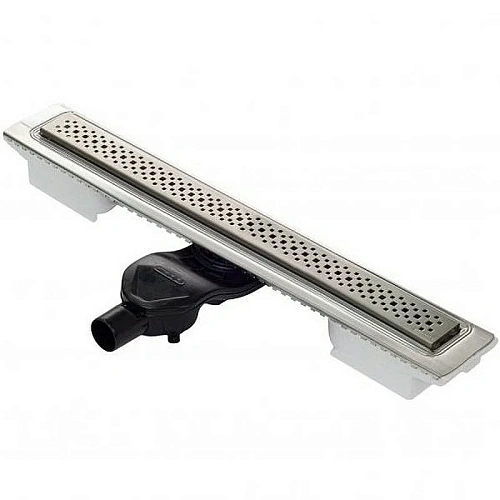 Душевой лоток BERGES C1 Brise 800, матовый хром, S-сифон D50 H60 боковой 090133 Душевой лоток BERGES C1 Brise 800, матовый хром, S-сифон D50 H60 боковой 090133