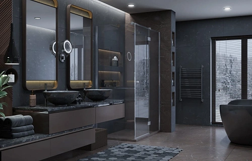 Душевой уголок Ambassador Diamond 12011104R (1200x800x2000) Душевой уголок Ambassador Diamond 12011104R (1200x800x2000)