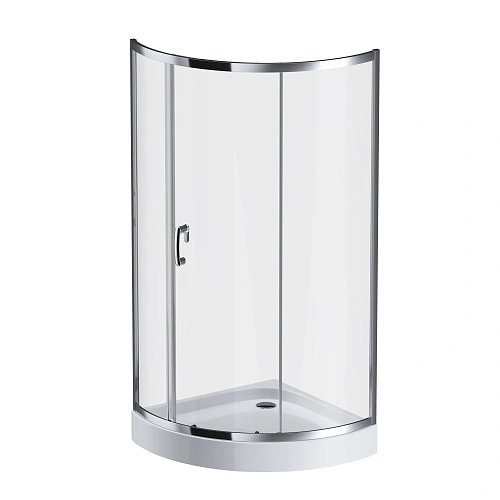 Душевой уголок AM.PM Like W83G-315-090CT Slide 90x90, стекло прозрачное, профиль хром Душевой уголок AM.PM Like W83G-315-090CT Slide 90x90, стекло прозрачное, профиль хром