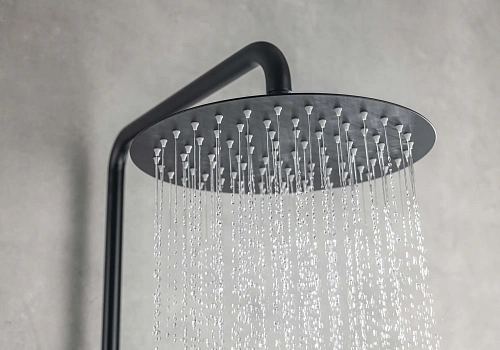 Душевая система Aquatek ВЕГА AQ2046MB черный матовый Душевая система Aquatek ВЕГА AQ2046MB черный матовый