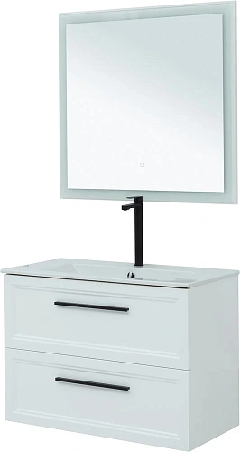 Комплект мебели STWORKI Эстерсунд 90 белая матовая 440891 Комплект мебели STWORKI Эстерсунд 90 белая матовая 440891