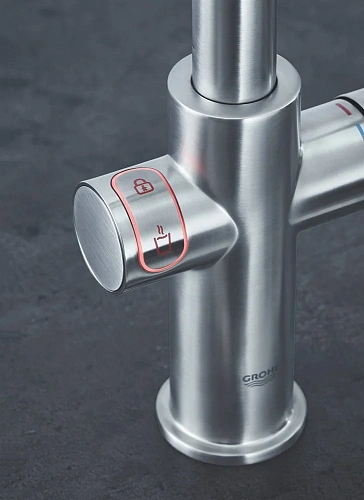 Смеситель для кухни GROHE Red Duo New с функцией кипячения воды (Водонагреватель L-size в комплекте) 30325DC1 Смеситель для кухни GROHE Red Duo New с функцией кипячения воды (Водонагреватель L-size в комплекте) 30325DC1