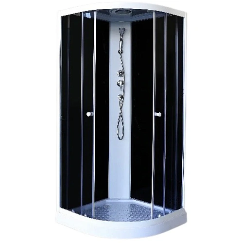 Душевая кабина Parly EC831 800x800 профиль белый, стекло тонированное Душевая кабина Parly EC831 800x800 профиль белый, стекло тонированное