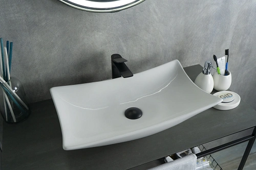 Раковина Gid N9176 51129 накладная белая 56x42x10.5 Раковина Gid N9176 51129 накладная белая 56x42x10.5