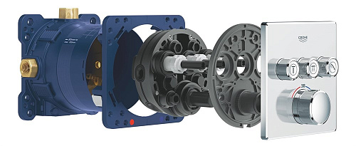 Скрытая часть GROHE Rapido SmartBox для вентилей, смесителей и термостатических смесителей Grohtherm 35600000 Скрытая часть GROHE Rapido SmartBox для вентилей, смесителей и термостатических смесителей Grohtherm 35600000