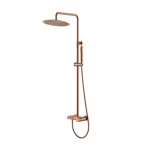 Душевая система Boheme Stick 128-CB Copper Brushed DIAMOND Душевая система Boheme Stick 128-CB Copper Brushed DIAMOND