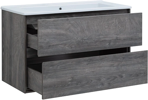 Тумба под раковину Aquanet Милан 105 дуб рошелье 00339972 подвесная Тумба под раковину Aquanet Милан 105 дуб рошелье 00339972 подвесная