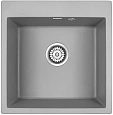 Кухонная мойка Paulmark PRAKTISCH PM105152-GRM кварцевая серый металлик Кухонная мойка Paulmark PRAKTISCH PM105152-GRM кварцевая серый металлик