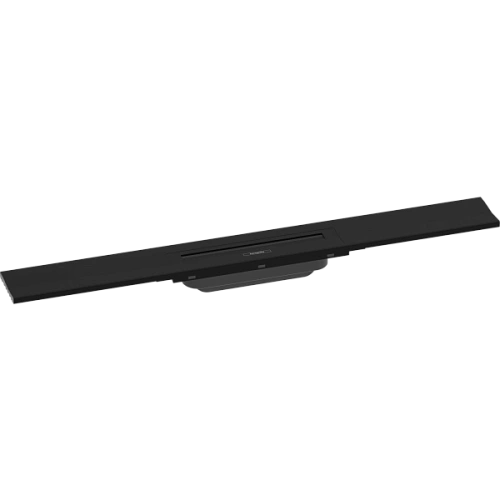 Решетка для водоотводящего желоба Hansgrohe RainDrain Flex, 70 см, укорачиваемая 56050670, матовый ч Решетка для водоотводящего желоба Hansgrohe RainDrain Flex, 70 см, укорачиваемая 56050670, матовый ч